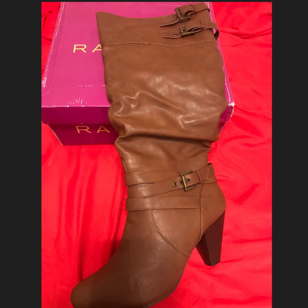 Rampage Cognac Tall Boots